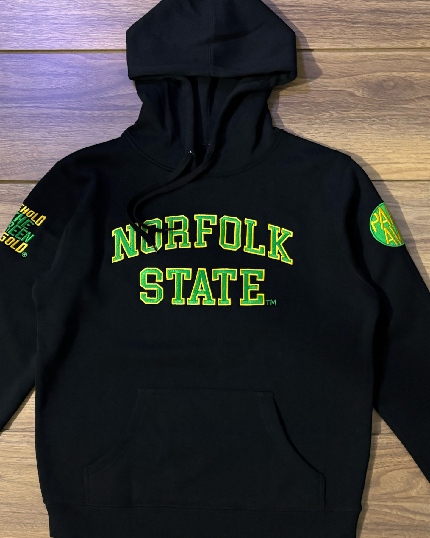 Women’s Norfolk State University Hoodie – Behold The Green & Gold