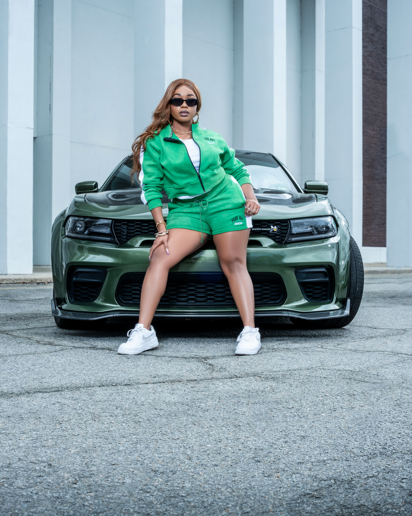 PRE OREDR - PARK AVE FLEX MODE SET - GREEN/WHITE