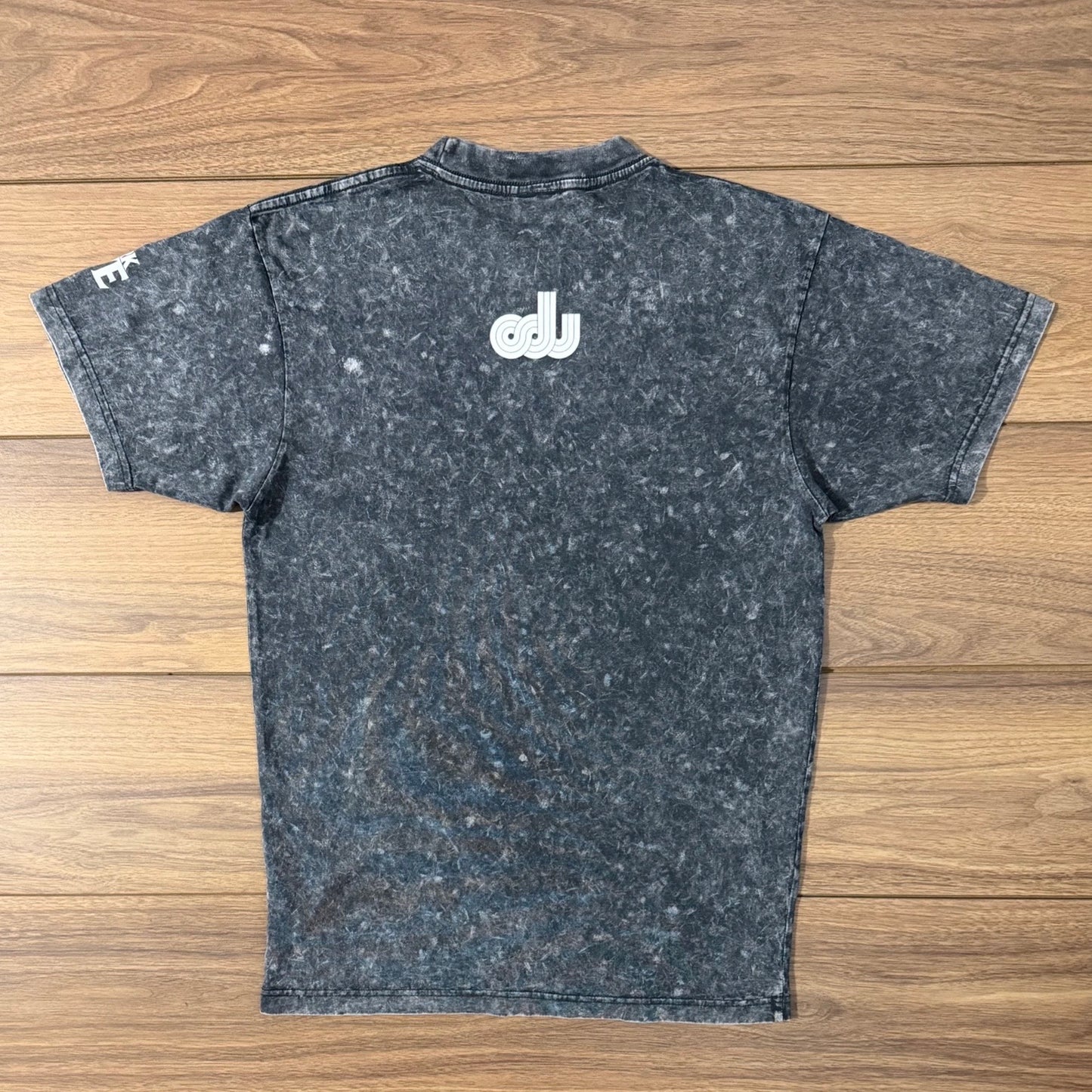 ODU Vintage Logo Tee – Mineral Wash Grey