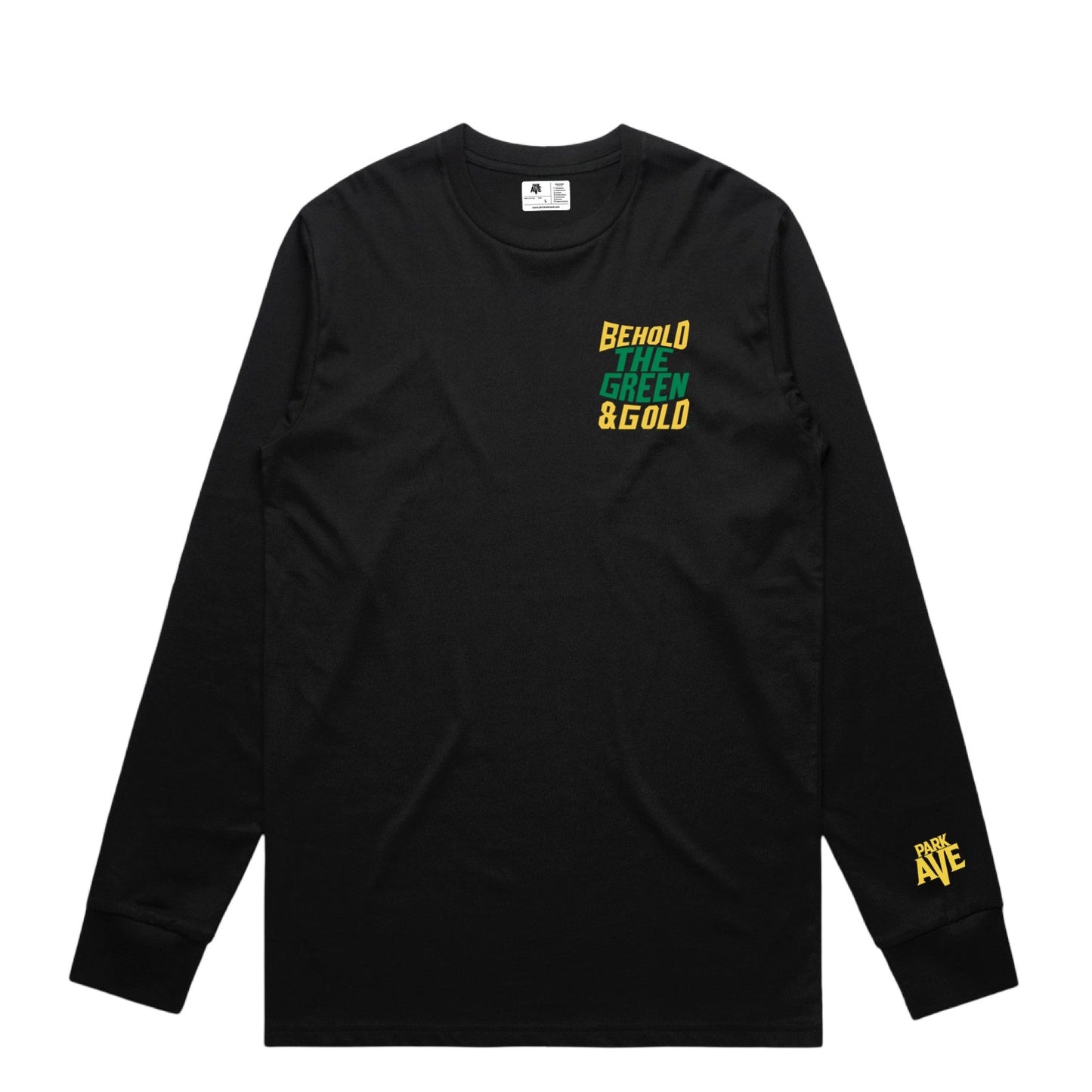 Behold The Green & Gold Long Sleeve Tee