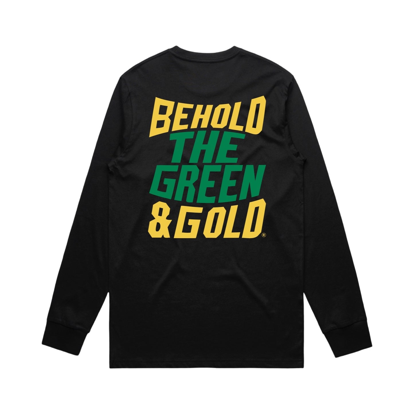 Behold The Green & Gold Long Sleeve Tee