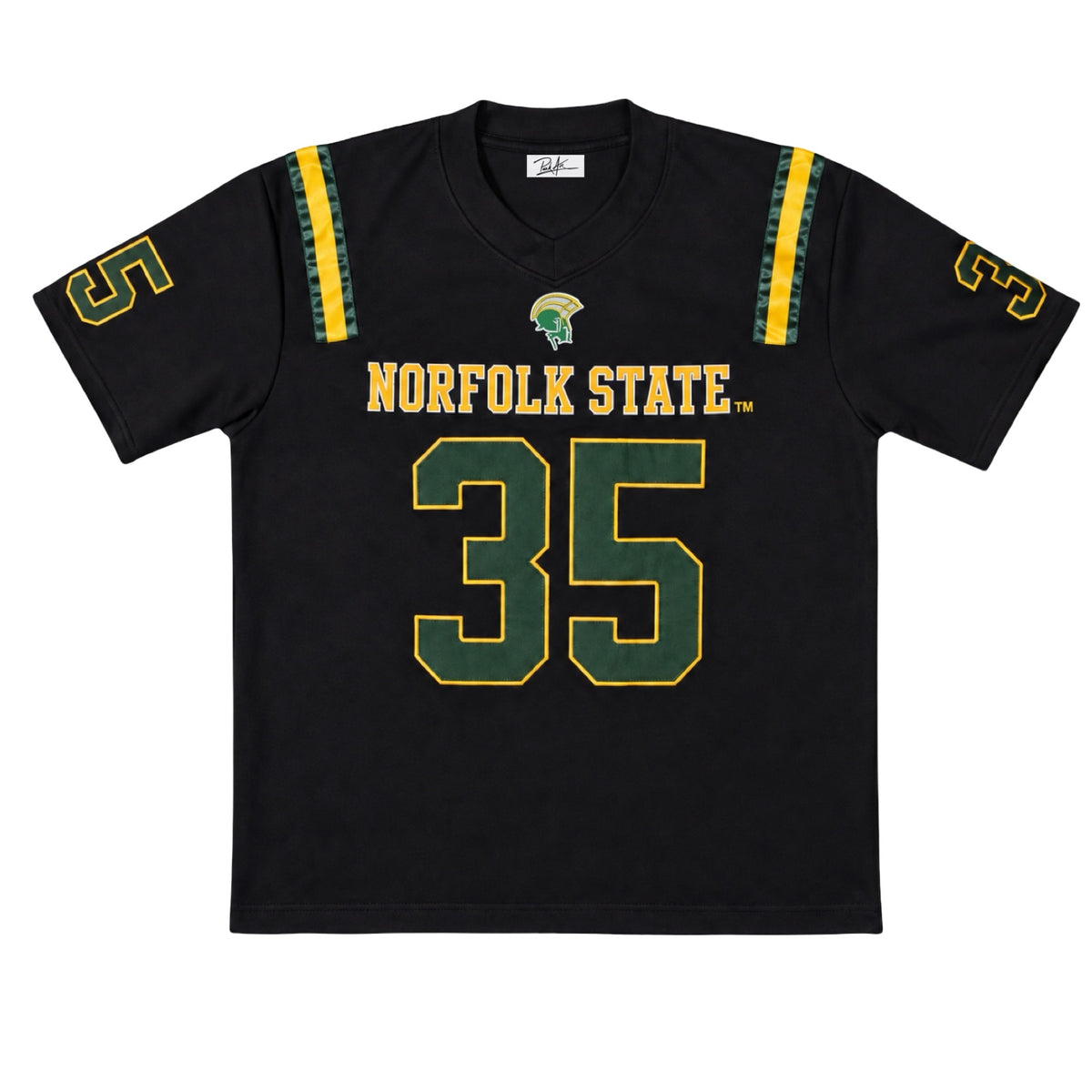 Norfolk State Legacy 35 Blackout Heavyweight Jersey Tee