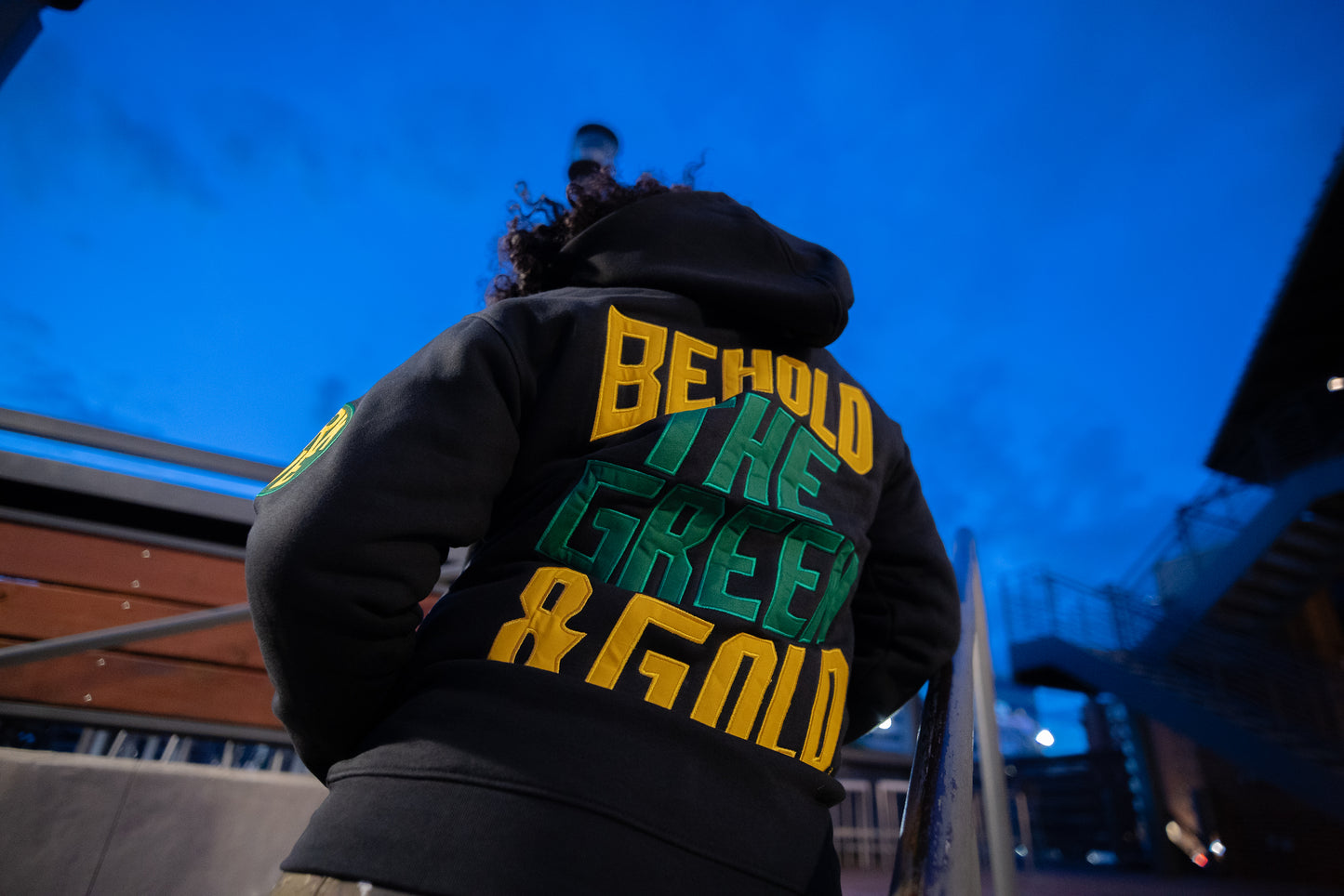 NSU “Behold The Green & Gold” Full-Zip Hoodie