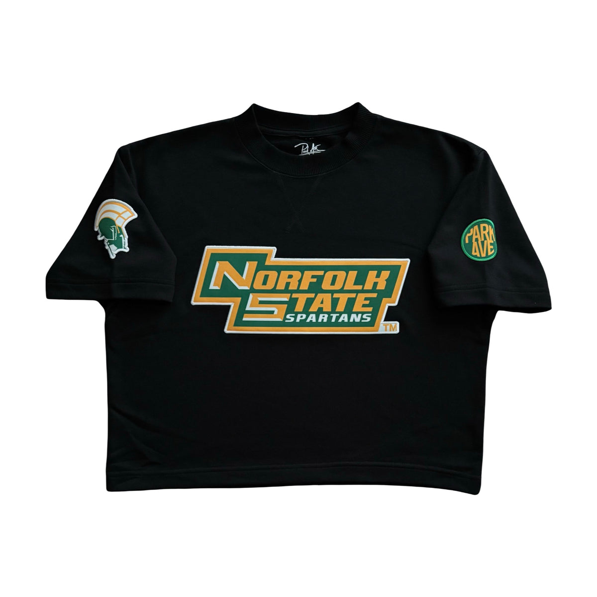 Norfolk State Spartans Women's Cropped French Terry Tee