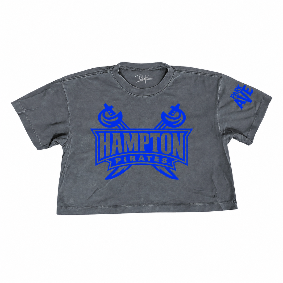 Hampton Pirates Vintage Crop Top