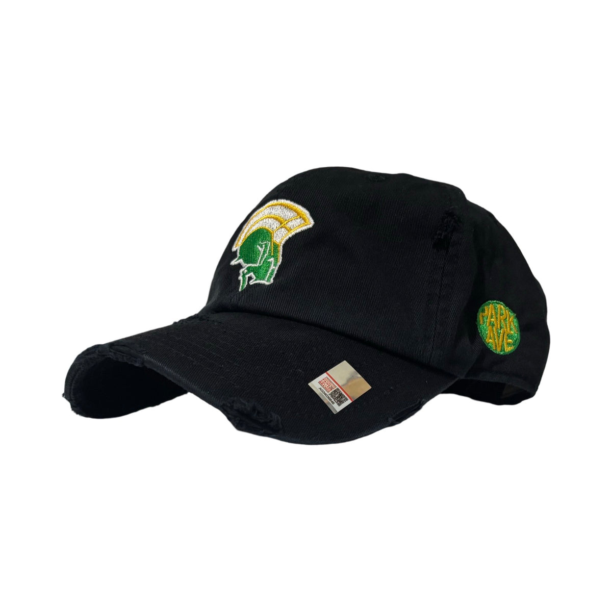 Norfolk State Gold Standard Black Distressed Dad Hat
