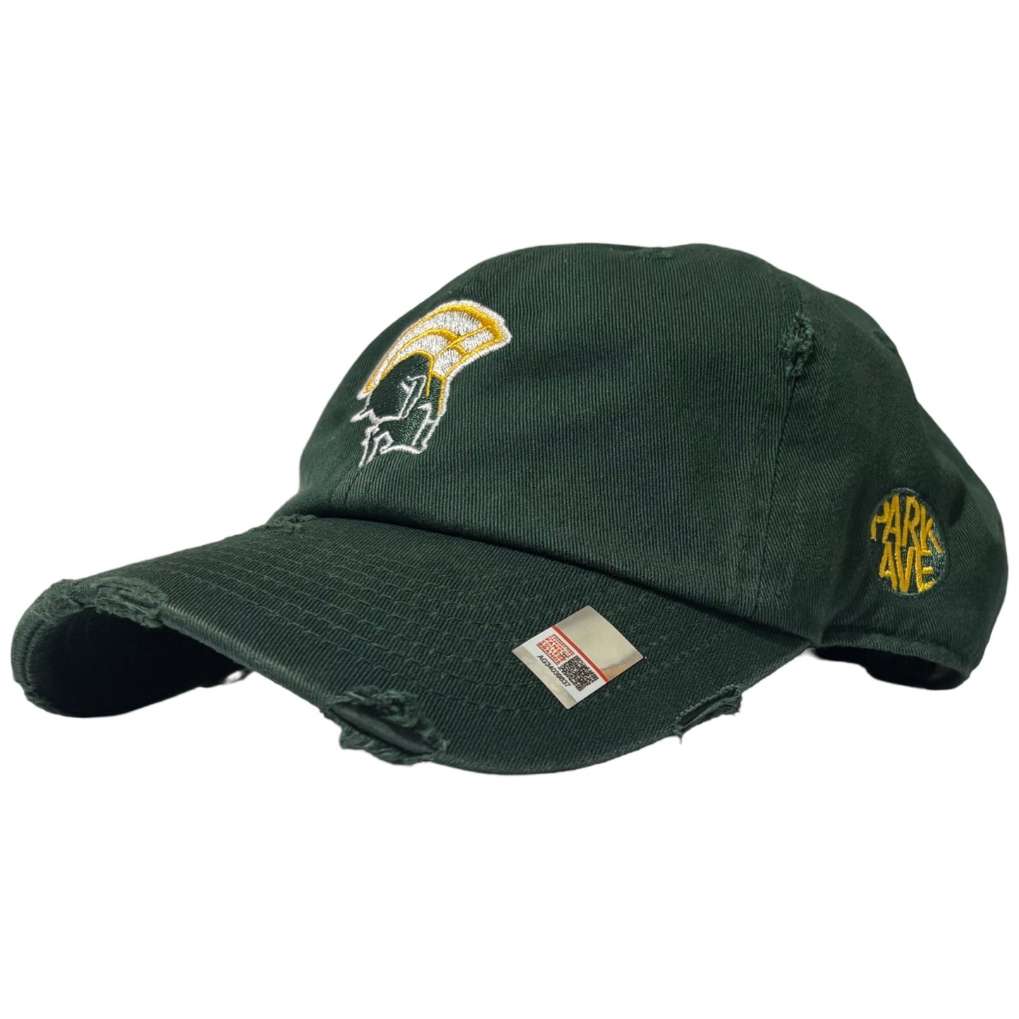 Norfolk State Gold Standard Green Distressed Dad Hat (Copy)