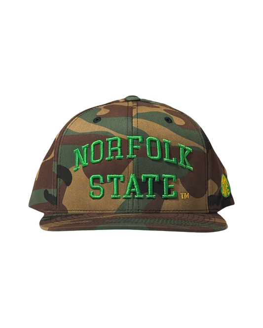 Norfolk State University Camo Snapback