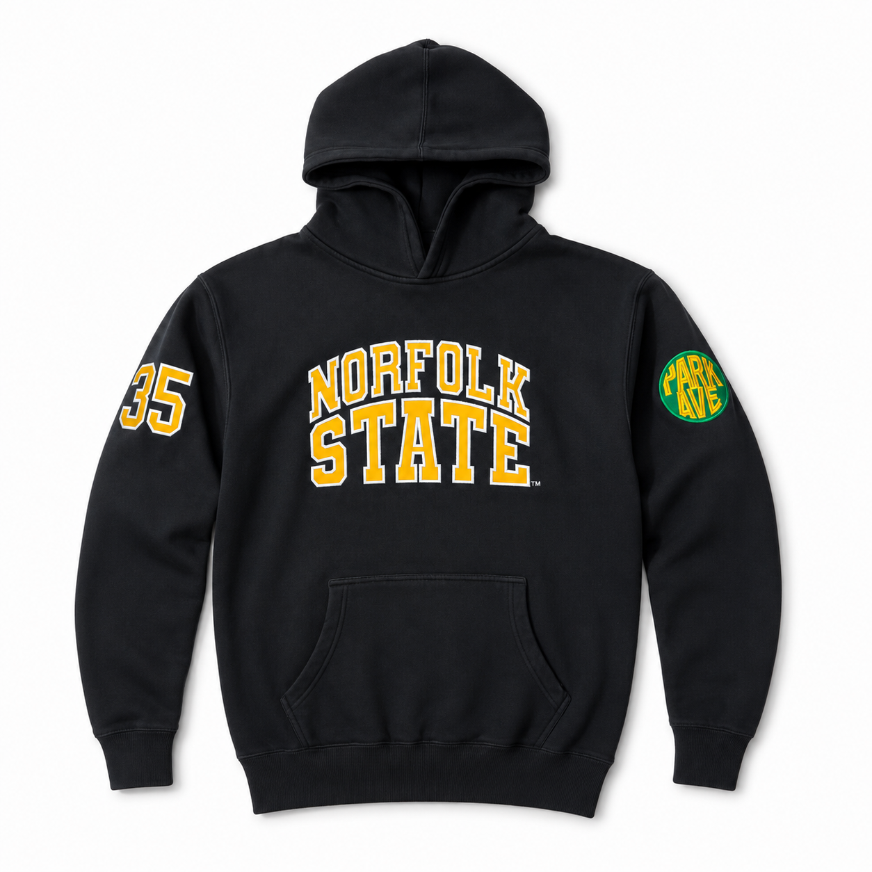 Norfolk State 35 Legacy Vintage Wash Hoodie