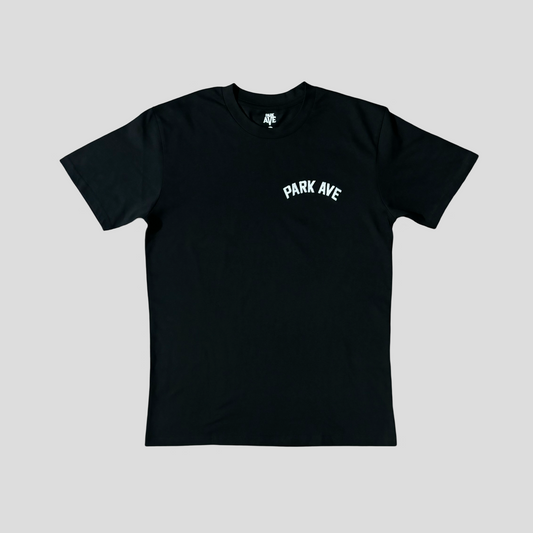 Embroidered Curve Logo Tee