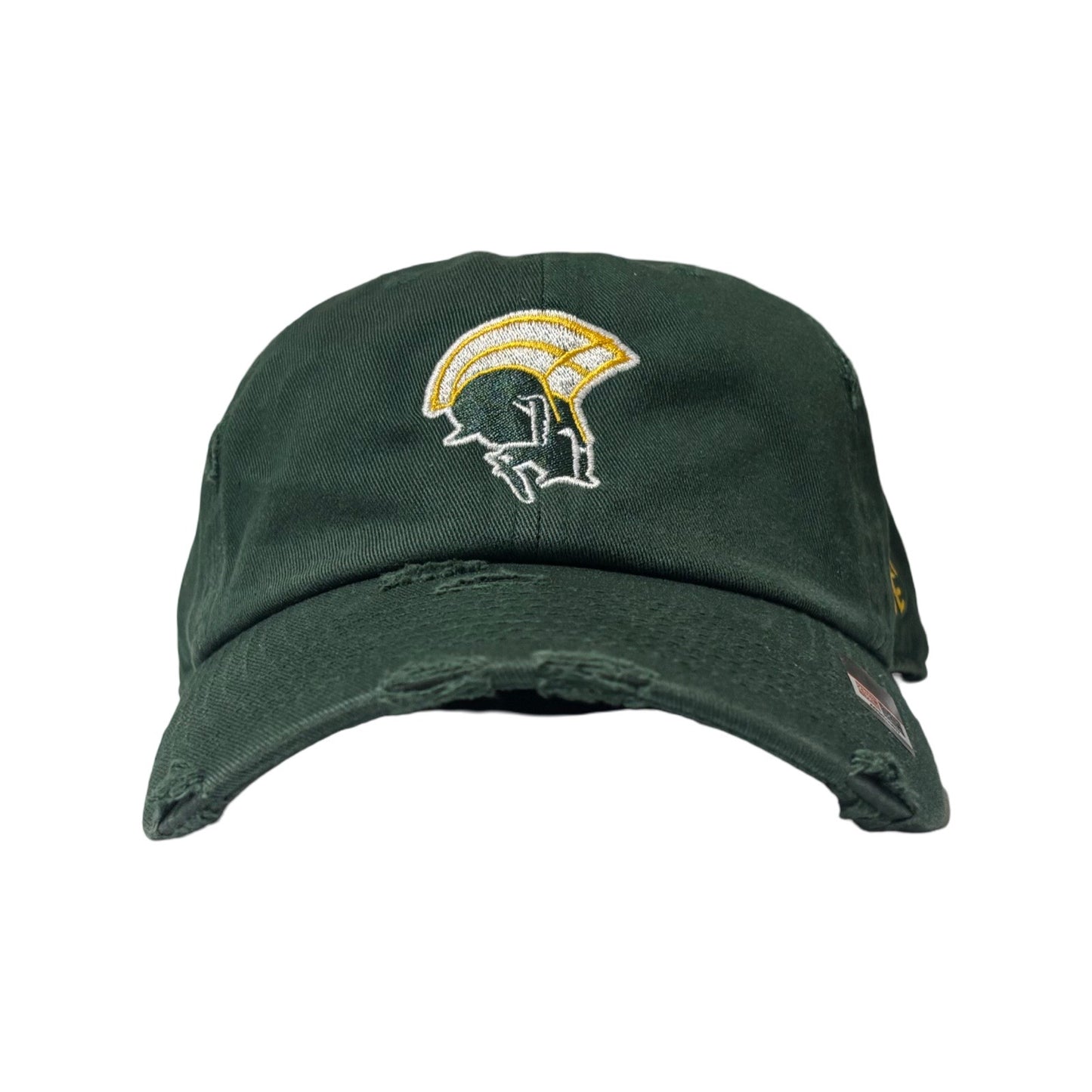 Norfolk State Gold Standard Green Distressed Dad Hat (Copy)