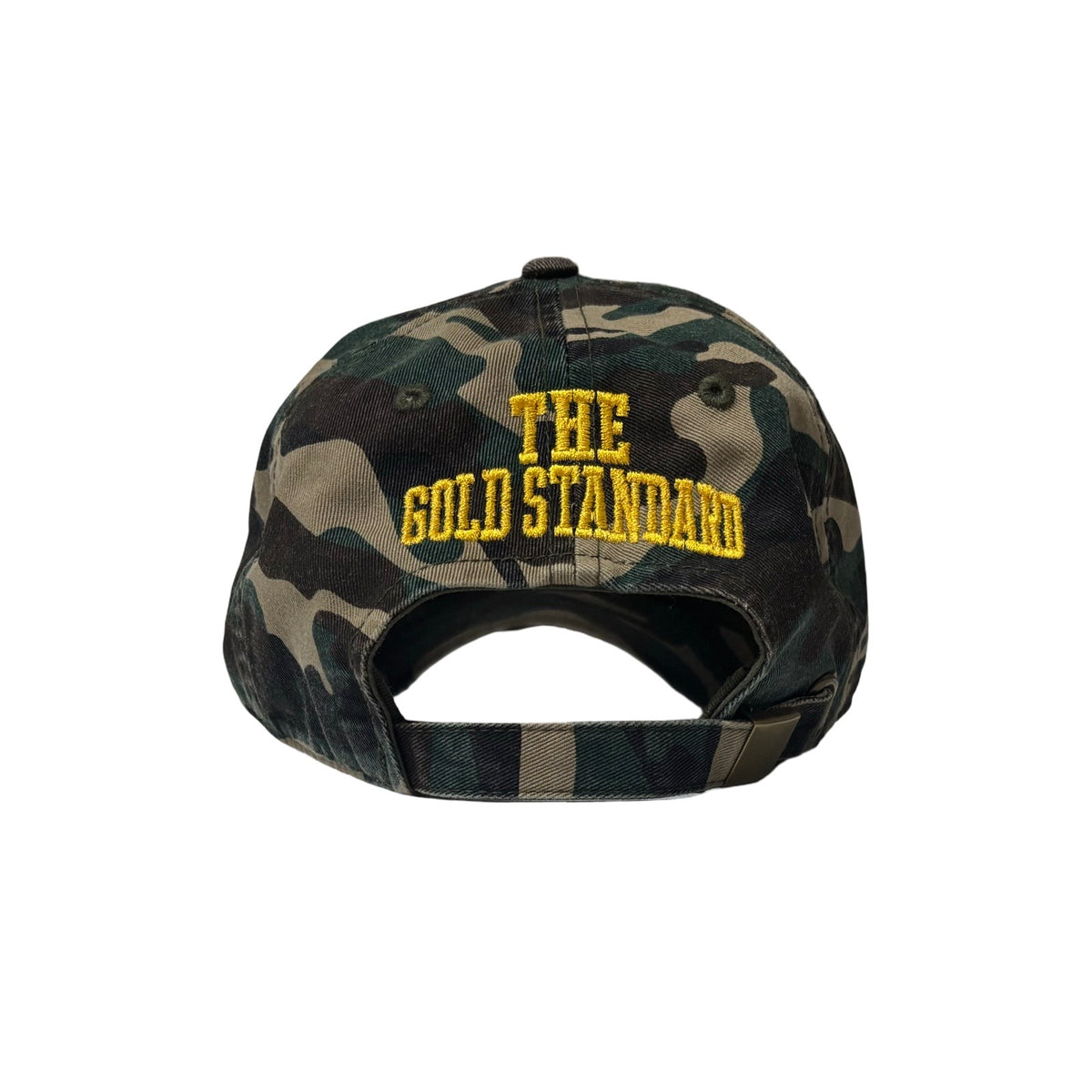 Norfolk State Gold Standard Camo Distressed Dad Hat
