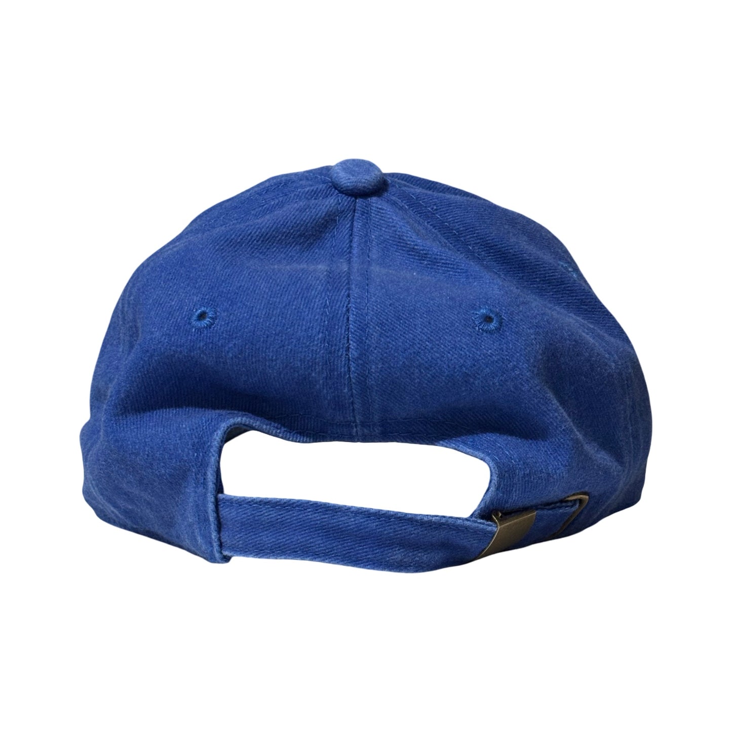 Hampton University “HU Pirate” Distressed Dad Hat – Royal/Black