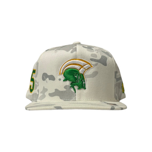 Spartan Legacy 35 White Camo SnapBack
