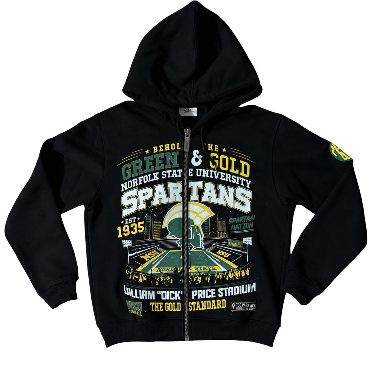 NSU Stadium Zip Up Hoodie