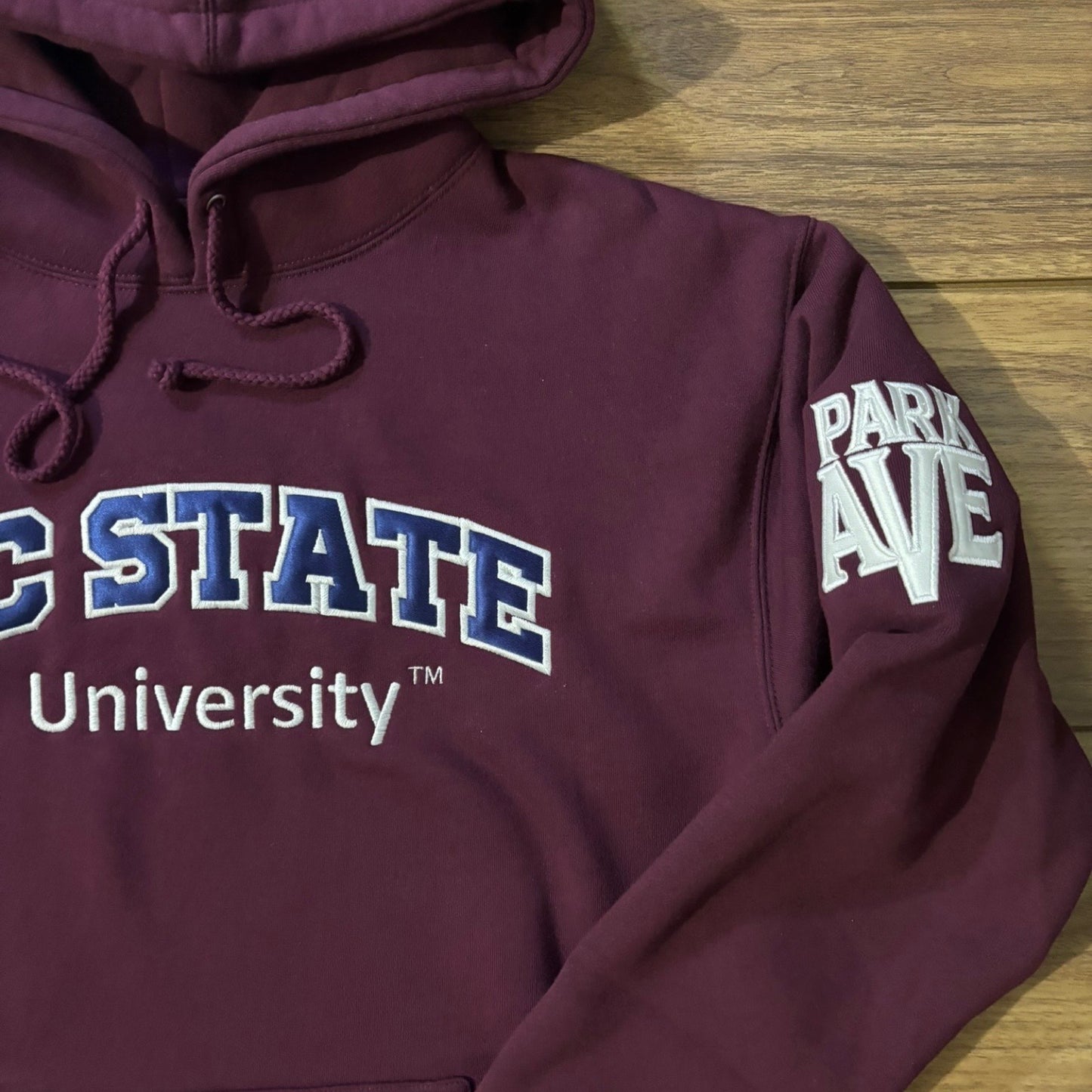 SC State University Bulldog Hoodie - Maroon Heavyweight