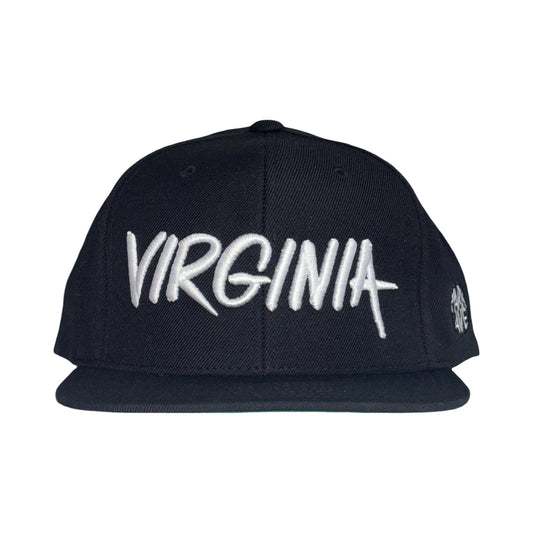 Virginia SnapBack - Black/White