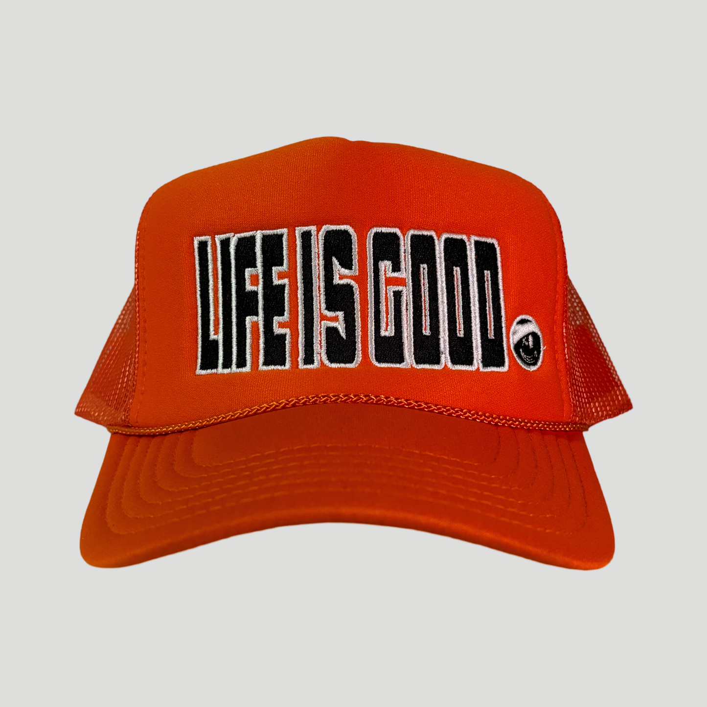 LIFE IS GOOD TRUCKER HAT