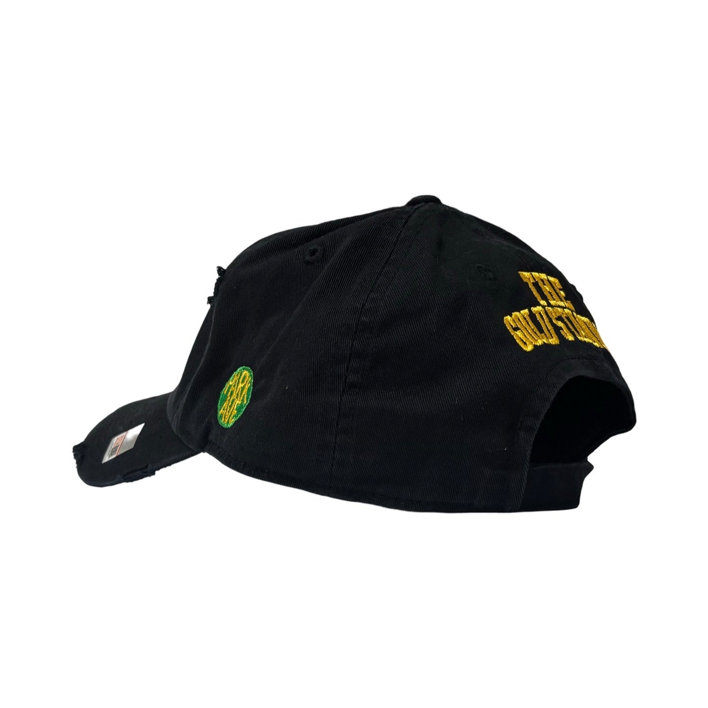 Norfolk State Gold Standard Black Distressed Dad Hat