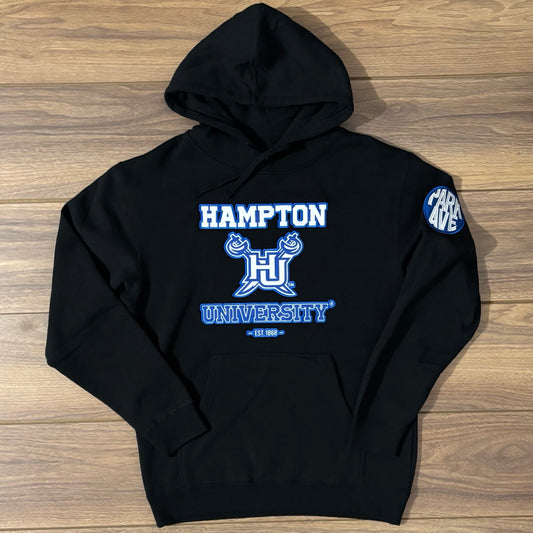 HU Pirates Premium Pullover Hoodie – Black