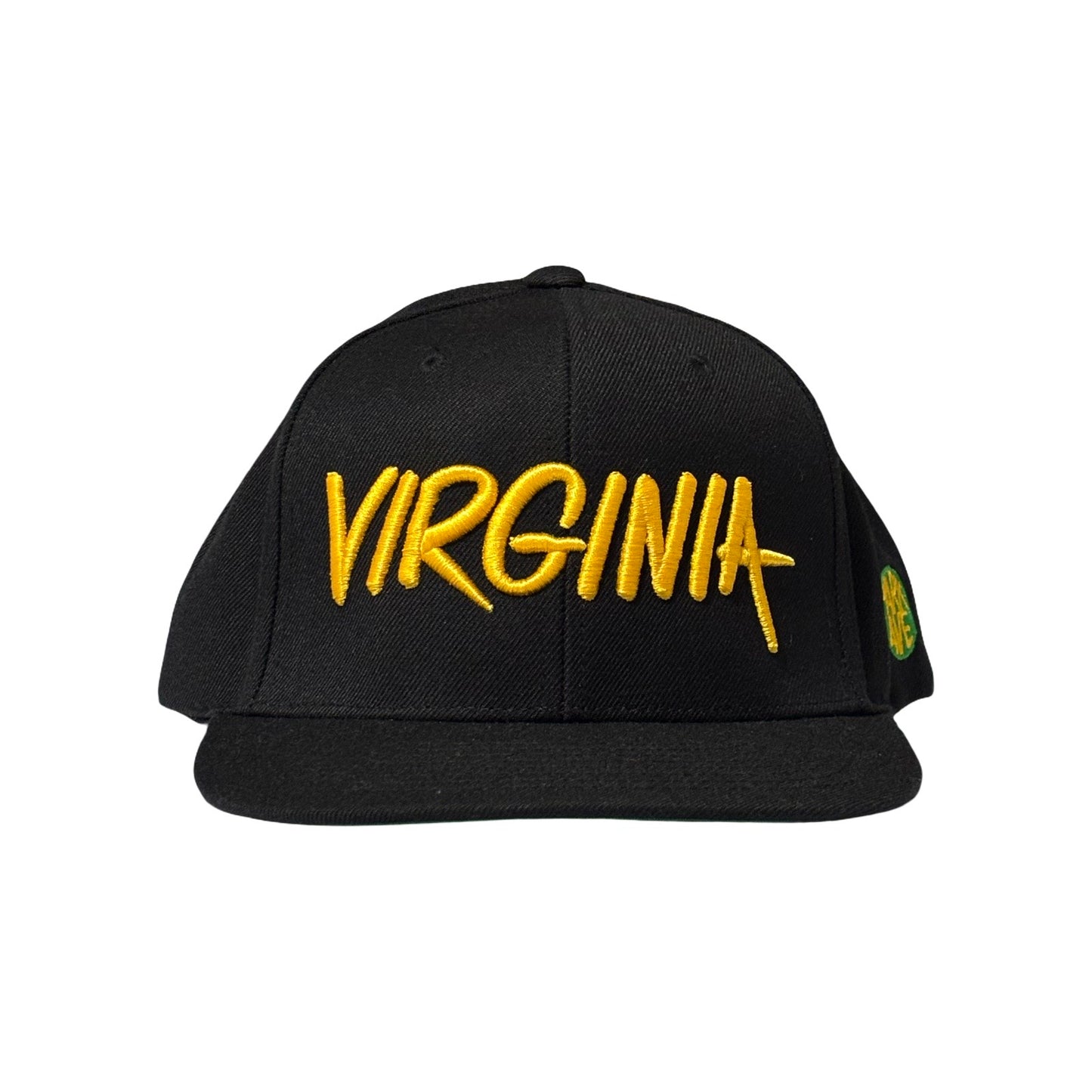 Virginia Snapback - Black/Gold