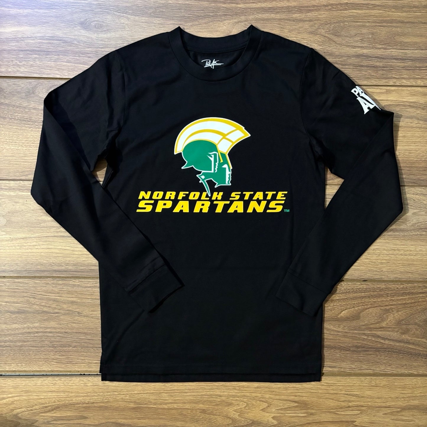 Norfolk State Spartans Long Sleeve Tee – Black