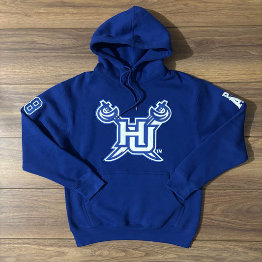 HU Pirates Premium Pullover Hoodie – Royal Blue