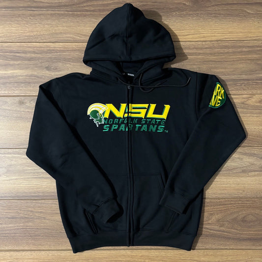 Pre-Order – NSU “Behold The Green & Gold” Full-Zip Hoodie