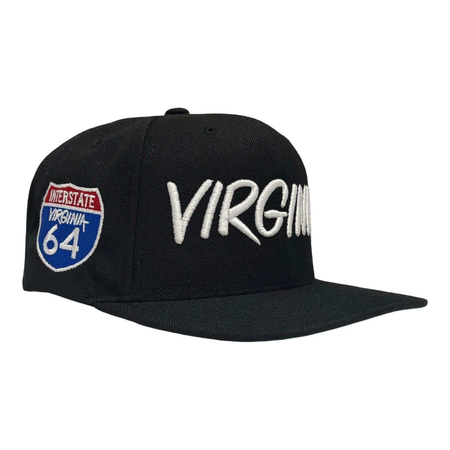Virginia I64 SnapBack - Black/White