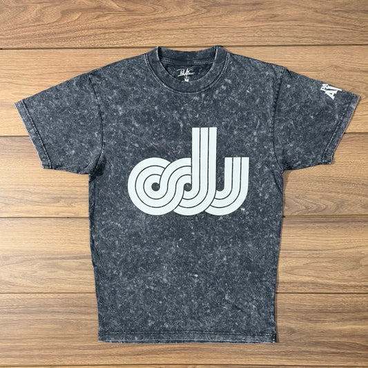 ODU Vintage Logo Tee – Mineral Wash Grey