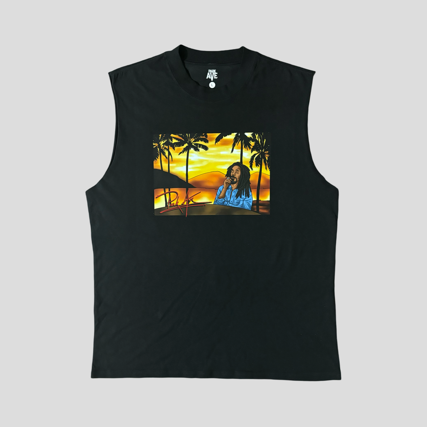 CHILL VIBES FADED TANK