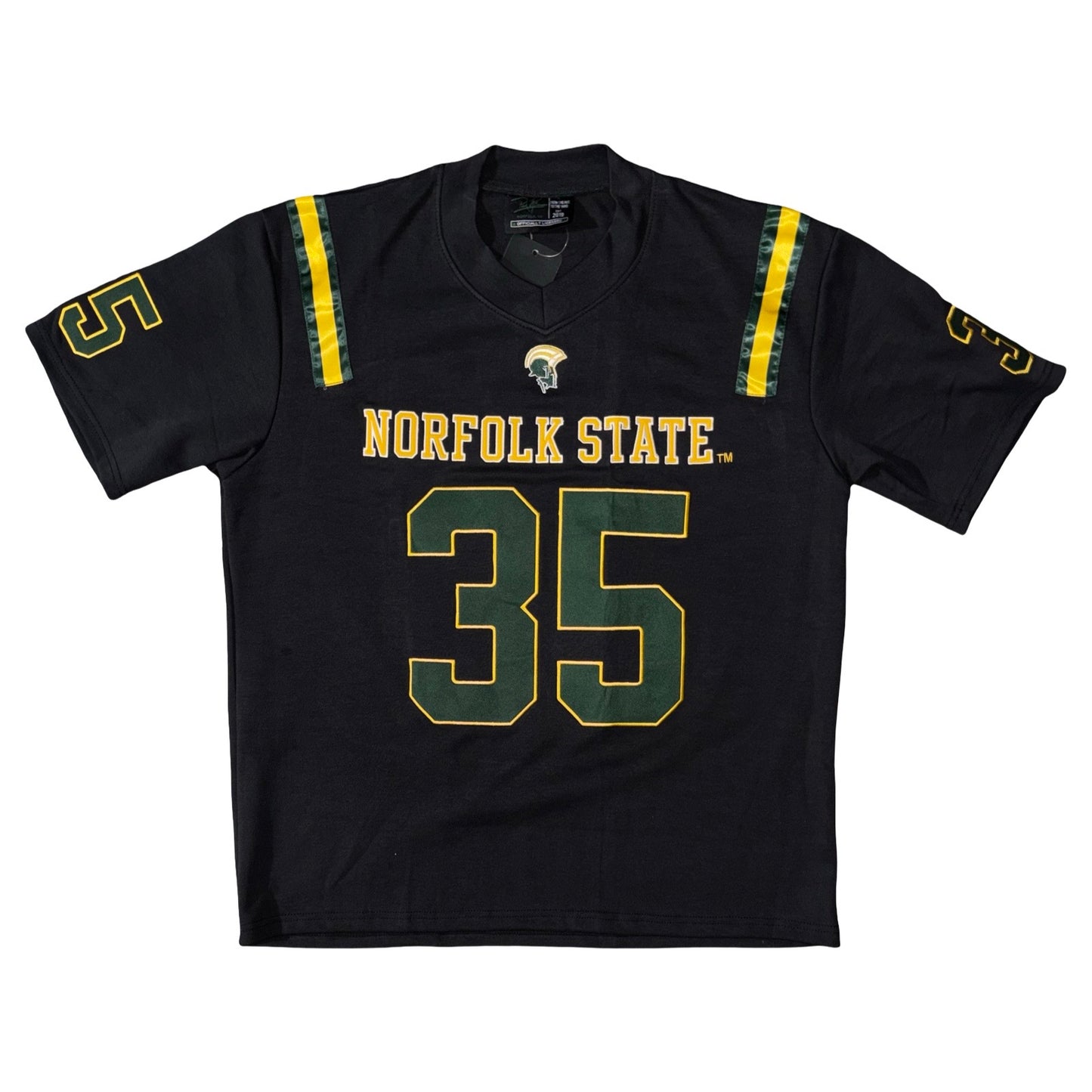 Norfolk State Legacy 35 Blackout Heavyweight Jersey Tee