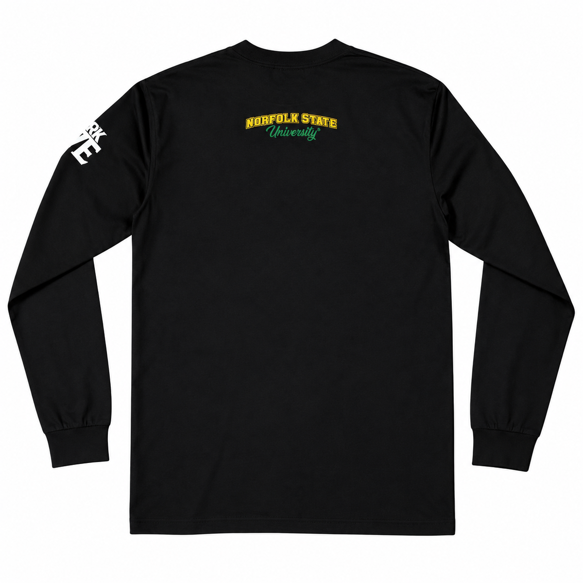 NSU Spartan Black Long Sleeve Tee