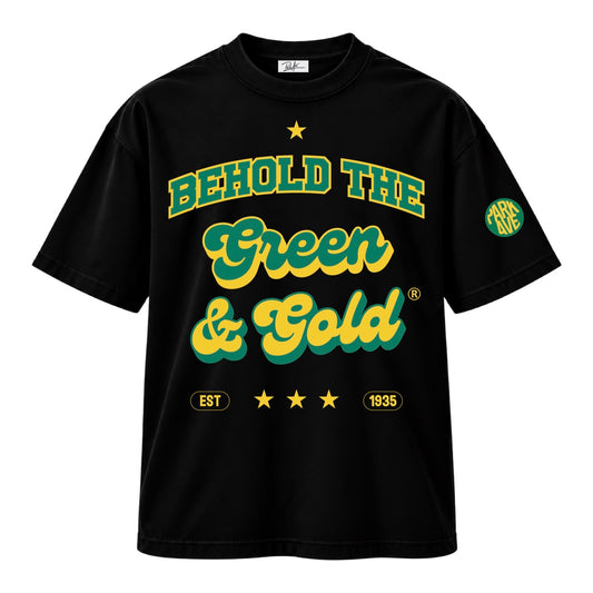 NSU Behold The Green & Gold Heavyweight Tee