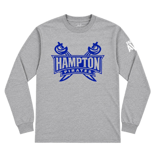 Hampton Pirates 68 Legacy Long Sleeve Tee