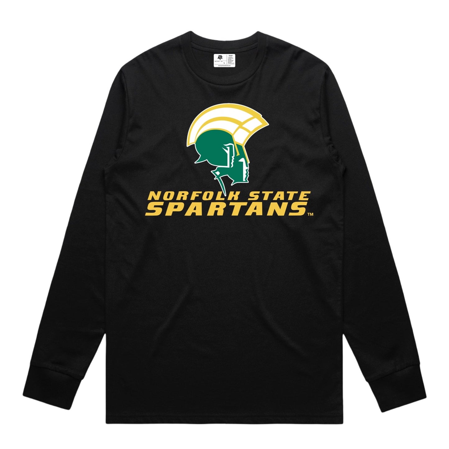 Norfolk State Spartans Long Sleeve Tee – Black