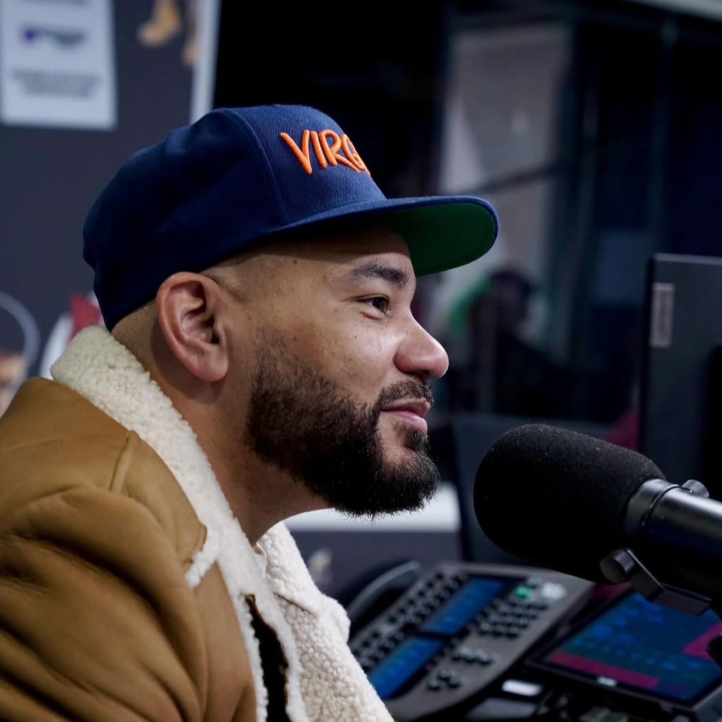 Virginia Snapback — Navy/Orange (Pre-order)